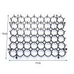 12pcs accueil anti - chat epine pad anti - catnet mini cat driver pad jardin carr� anti - catnet 16 * ...