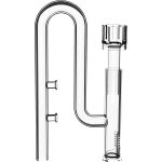 13 mm aquairum mini glass skimmer lily pipe for mini and nano tank filter 12 / 16 mm