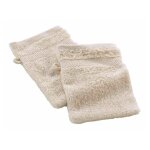 Paris prix 135936 v�tement et mitaine a laver beige coton serviette de toilette