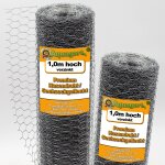 140 m grillage a maille hexagonale, grillage de poulailler, grillage pour enclos a lapins 100 cm