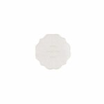 16 serviettes papier bapteme or 33cm lin