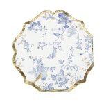 16 serviettes papier bridgerton toile de jouy 32cm