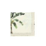 16 serviettes papier love paradise 33cm creme