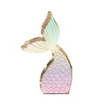 16 serviettes papier queue sirene 30x19cm pastel