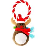 17470 jouet en peluche pour chien avec une corde 18 cm
