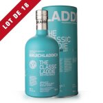 18x bruichladdich the classic ladie scottish barley 70cl - coffret - whisky single malt