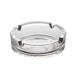 1pc cendrier empilable transparent - design classique - cendrier en verre tremp / yy