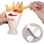1pc portable plateau conteneur coupe frites salade tasse poignée en plastique coupe frites sauce ket ... 1pc portable plateau conteneur coupe frites salade tasse poignée en plastique coupe frites sauce ket ...