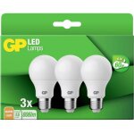 1x3 gp lighting led classic e27 8, 6w (60w rechange) gp 087687