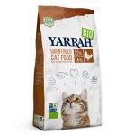2, 4kg yarrah bio poulet, poisson sans c�r�ales - croquettes pour chat