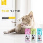2 / 5 pices cataire naturel chat molaire dentifrice bton matatabi actinidia silvervine pour chats collations ...