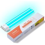 2 * 9w g23 pls ampoule uv de remplacement, pour machine a filtres uvc pond ou clarificateurs 2 * 9w g23 pls ampoule uv de remplacement, pour machine a filtres uvc pond ou clarificateurs