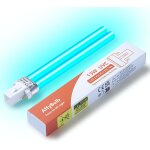 2 * 9w g23 pls ampoule uv de remplacement, pour machine a filtres uvc pond ou clarificateurs 2 * 9w g23 pls ampoule uv de remplacement, pour machine a filtres uvc pond ou clarificateurs
