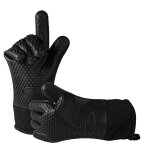 2 gants de cuisine silicone résistants a la chaleur ou au froid - antidérapants - avec doublure en coton ... 2 gants de cuisine silicone résistants a la chaleur ou au froid - antidérapants - avec doublure en coton ...
