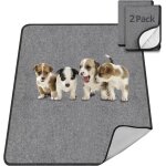 2 pcs 70 * 100cm tapis educateur pour chien polaire shaker lavable ultra absorbant antidérapant pour ... 2 pcs 70 * 100cm tapis educateur pour chien polaire shaker lavable ultra absorbant antidérapant pour ...