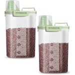 2 pièces conteneur croquettes chien 3l, boite rangement cuisine, boite a croquette pour chien, rangement ... 2 pièces conteneur croquettes chien 3l, boite rangement cuisine, boite a croquette pour chien, rangement ...