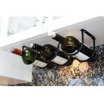 2 porte - bouteilles de vin en fer durables, pratiques pour la maison, salon, armoire décorative, présentoir ... 2 porte - bouteilles de vin en fer durables, pratiques pour la maison, salon, armoire décorative, présentoir ...