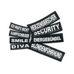 2 stickers velcro julius - k9, s, giftzwerg - 151046