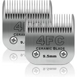 2 unit� lame de rechange pour toilettage de chiens, compatible avec les s�ries heiniger / max45 / andis ...