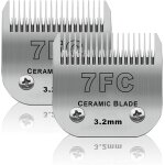 2 unité lame de rechange pour toilettage de chiens, compatible avec les séries heiniger / max45 / andis ... 2 unité lame de rechange pour toilettage de chiens, compatible avec les séries heiniger / max45 / andis ...