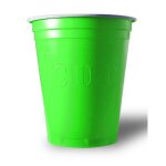 20 gobelets verts 50cl usa authentiques