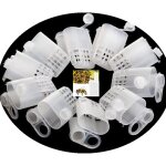 20 pi�ces blanc reine abeille cages apiculture attrape plastique abeille isolateur clip apiculteur elevage ...