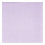20 serviettes papier bio 33cm lilas pastel