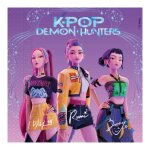 20 serviettes papier k - pop demon hunters 33cm