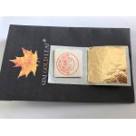 200 feuilles d'or 24 carats dans la base 100% authentique, taille 45mm x 45 mm 200 feuilles d'or 24 carats dans la base 100% authentique, taille 45mm x 45 mm