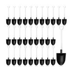 200 pcs mini pelle cuill�res pour dessert pelle en plastique jetable en forme de cuill�res mini cuill�res ...