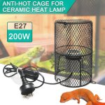 200w e27 reptile c�ramique chauffage porte - lampe lumi�re chaleur ampoule interrupteur animal de compagnie ...