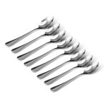 2020 nouveau 8 pices demitasse expresso en acier inoxydable cuillre th caf soupe riz