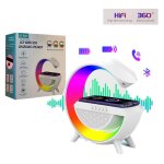 2023 nouvelle lampe de table intelligente, lampe d'ambiance avec chargeur sans fil, haut - parleur bluetooth, ...