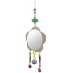 2025 jouets pour poules, miroir en bois, coqs, poulailler, jouet avec clochette pour poules, oiseaux, ...