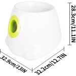 2025 - lanceur de balles automatique interactif pour chiens, lanceur de tennis pour chiens, petits et ...