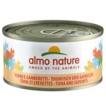 20x70g thon, calamar (en gele) almo nature legend nourriture humide pour chat + 4 botes offertes !