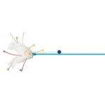 24 cannes a peche avec plumes - 41cm trixie