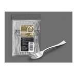 24 fourchettes degustation 10. 7cm argent