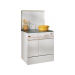 240162000010 - cuisiniere bois arpege 75cm 10kw buches 50cm blanc godin - 240162blanc