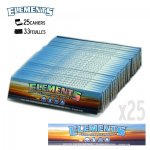 25 cahiers de feuilles slim - elements