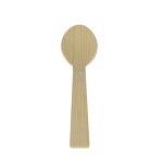 25 cuilleres a soupe biodegradable bambou 17cm