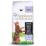 2kg applaws poulet / canard croquettes pour chat