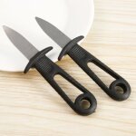 2pcs - couteau a fruits de mer portable en acier inoxydable avec manche en bois couteaux a huîtres a ... 2pcs - couteau a fruits de mer portable en acier inoxydable avec manche en bois couteaux a huîtres a ...