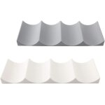 2pcs etag�re a vin en plastique style europ�en organisateur de canettes de bi�re porte bouteille empilable ...