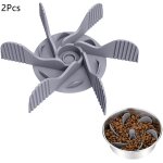 2pcs gamelle d'alimentation lente, anti glouton ins�rer chien gamelles pour favorise alimentation saine ...