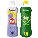 2x sirop sodapop keli fruit de la passion + citron 500ml saturateur