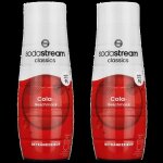 2x sodastream sirop de cola 440ml
