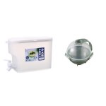 3. 5 l - jug blanc set2 - bouteille d'eau froide en plastique de grande capacit�, pichet, bouilloire, ...