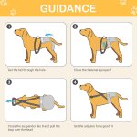3 couches lavables pour chienne femelle avec bretelles, culotte protection confort couche lors des règles, ... 3 couches lavables pour chienne femelle avec bretelles, culotte protection confort couche lors des règles, ...