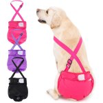 3 couches lavables pour chienne femelle avec bretelles, culotte protection confort couche lors des règles, ... 3 couches lavables pour chienne femelle avec bretelles, culotte protection confort couche lors des règles, ...